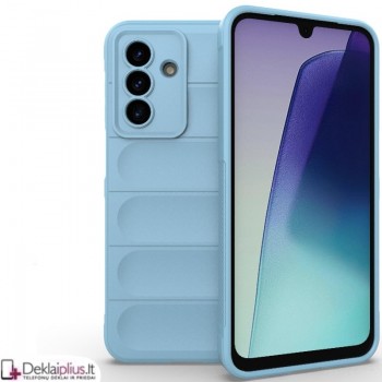 Magic Shield guminis dėklas - šviesiai mėlynas (Samsung Galaxy A17/A18) Magic Shield guminis dėklas - šviesiai mėlynas (Samsung Galaxy A17/A18)